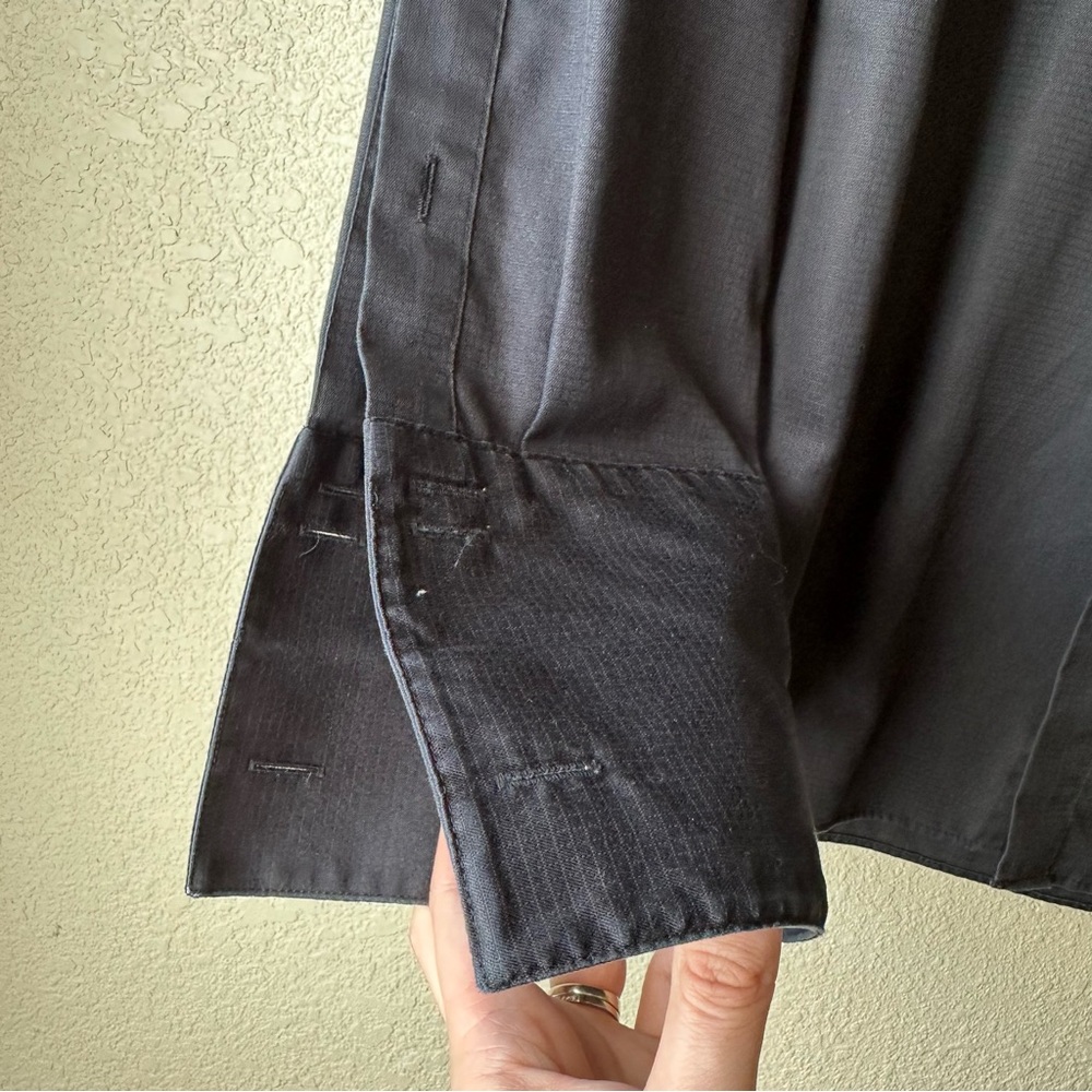Calvin Klein Men’s Black Dress Shirt - Picture 2 of 6
